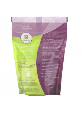 Grab Green, 3 in 1 Laundry Detergent Pods, Lavender with Vanilla, 24 Loads, 13.5 oz (384 g)