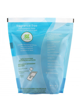 Grab Green, Automatic Dishwashing Detergent Pods, Fragrance Free, 60 Loads,2lbs, 6oz (1,080 g)