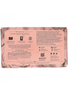 Grab Green, Stoneworks, Dryer Sheets, Rose Petal, 50 Sheets