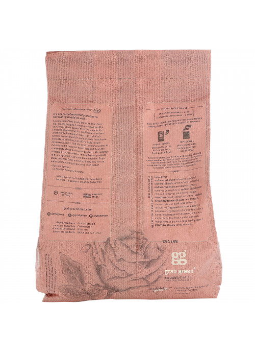 Grab Green, Stoneworks, Laundry Detergent Pods, Rose Petal, 50 Loads, 1.65 lbs (750 g)