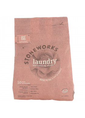 Grab Green, Stoneworks, Laundry Detergent Pods, Rose Petal, 50 Loads, 1.65 lbs (750 g)
