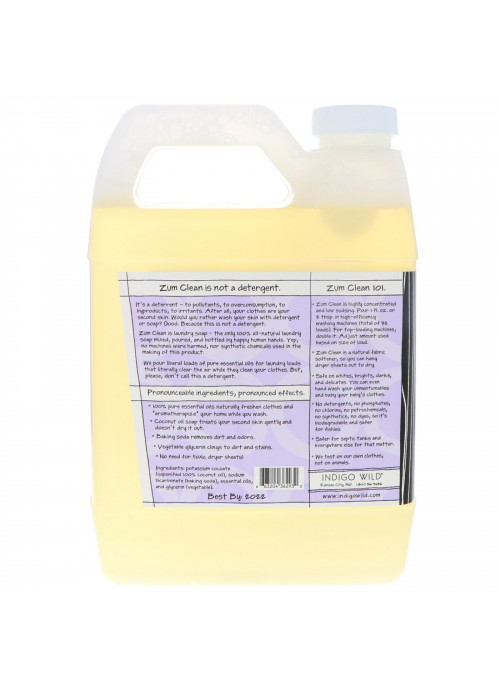 Indigo Wild, Zum Clean, Aromatherapy Laundry Soap, Cedar-Lavender, 32 fl oz (.94 L)