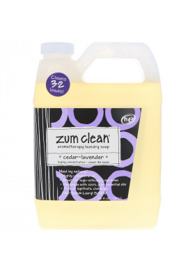 Indigo Wild, Zum Clean, Aromatherapy Laundry Soap, Cedar-Lavender, 32 fl oz (.94 L)
