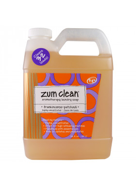 Indigo Wild, Zum Clean, Aromatherapy Laundry Soap, Frankincense & Patchouli, 32 fl oz