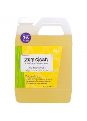 Indigo Wild, Zum Clean, Aromatherapy Laundry Soap, Tea Tree-Citrus, 32 fl oz (.94 L)