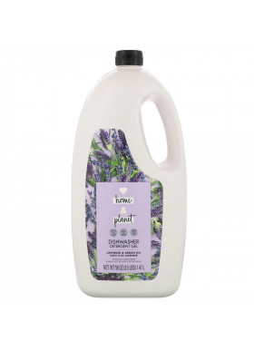 Love Home & Planet, Dishwasher Detergent Gel, Lavender & Argan Oil, 56 fl oz (1.47 l)