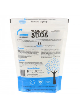 Molly's Suds, Laundry Powder, Ultra Concentrated, Peppermint, 70 Loads,  47 oz (1.33 kg)