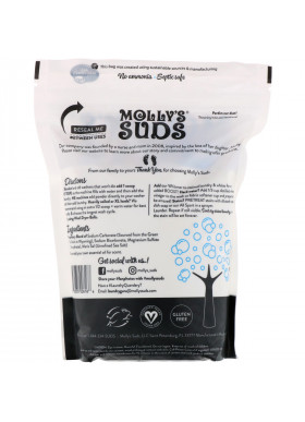 Molly's Suds, Laundry Powder, Ultra Concentrated, Unscented, 70 Loads, 47 oz (1.33 kg)