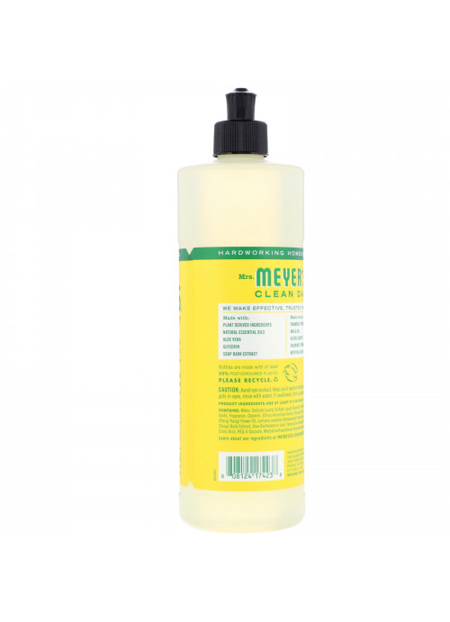 Mrs. Meyers Clean Day, Dish Soap, Honeysuckle Scent, 16 fl oz (473 ml)