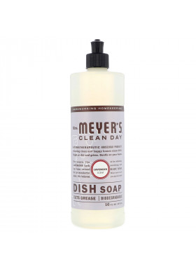 Mrs. Meyers Clean Day, Dish Soap, Lavender Scent, 16 fl oz (473 ml)