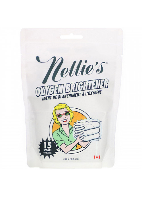 Nellie's, Oxygen Brightener, 15 Scoops, 0.55 lbs (250 g)