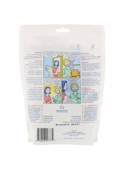 Nellie's, Oxygen Brightener, 50 Scoops, 1.77 lbs (800 g)