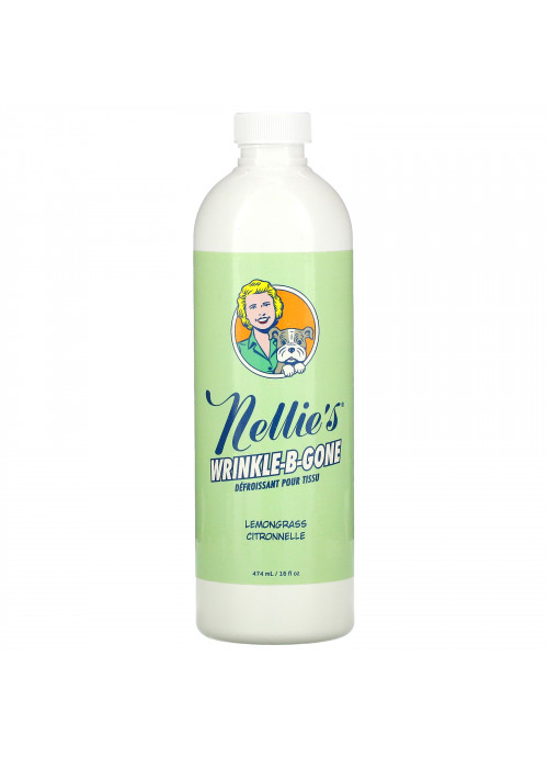 Nellie's, Wrinkle-B-Gone, Lemongrass, 16 fl oz (474 ml)