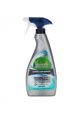 Seventh Generation, Laundry Stain Remover Spray, Free & Clear, 16 fl oz (473 ml)