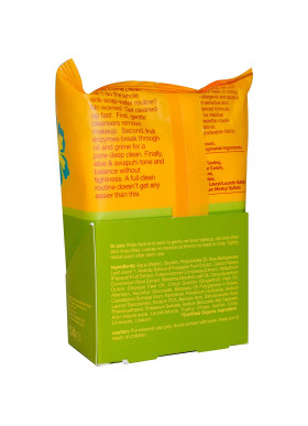 Alba Botanica, Natural Hawaiian 3-in-1 Clean Towelettes,  Pineapple Enzyme, 30 Wet Towelettes
