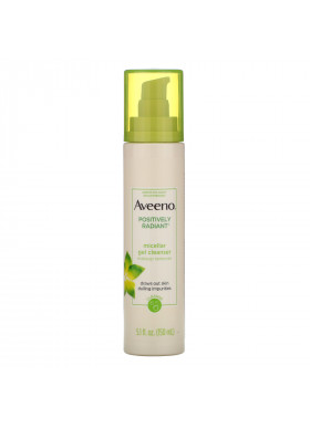 Aveeno, Positively Radiant, Micellar Gel Cleanser, 5.1 fl oz (150 ml)
