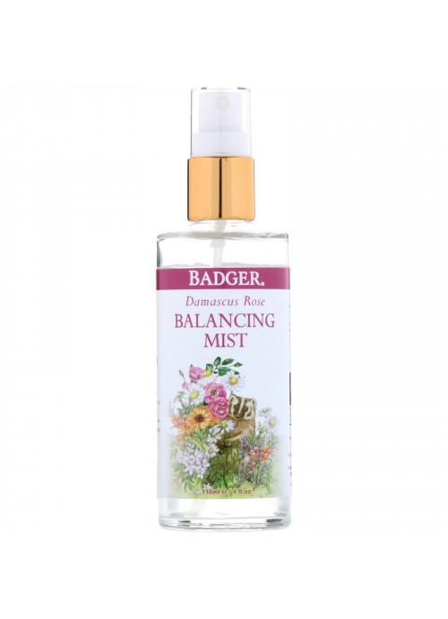 Badger Company, Damascus Rose, Balancing Mist, 4 fl oz (118 ml)