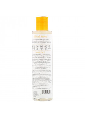 Derma E, Vitamin C Micellar Cleansing Water, Probiotics & Rooibos, 6 fl oz (175 ml)