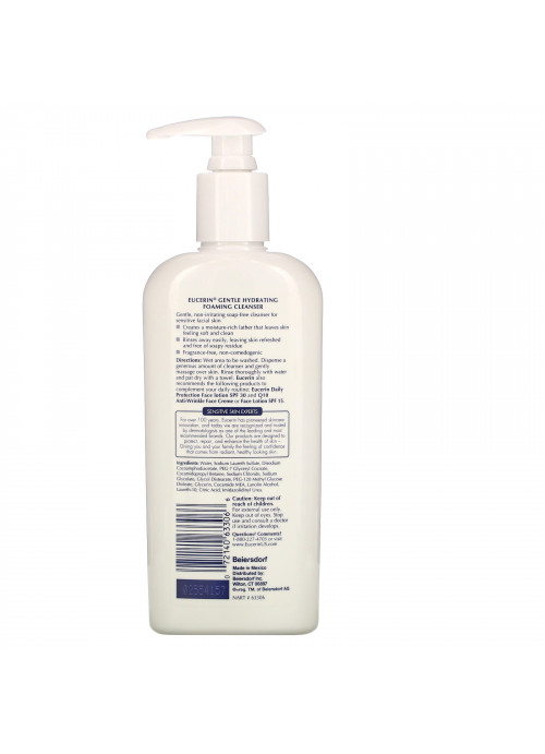 Eucerin, Gentle Hydrating Cleanser, Fragrance Free, 8 fl oz (237 ml)