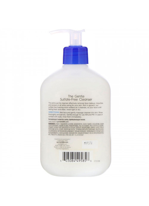 Garnier, SkinActive, The Gentle Sulfate-Free Cleanser, 13.5 oz (400 ml)