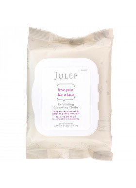 Julep, Love Your Bare Face, Exfoliating Cleansing Cloths, 30 Towelettes