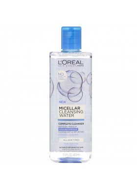 L'Oreal, Micellar Cleansing Water, All Skin Types, 13.5 fl oz (400 ml)
