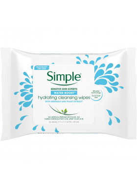 Simple Skincare, Hydrating Cleansing Wipes, 25 Wipes
