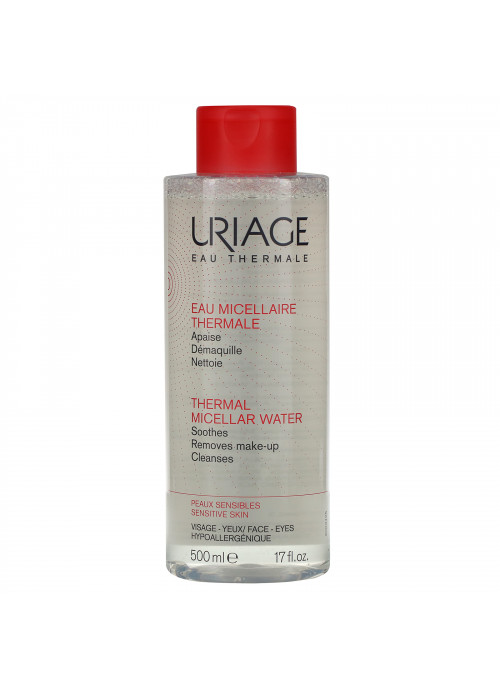 Uriage, Thermal Micellar Water, 17 fl oz (500 ml)