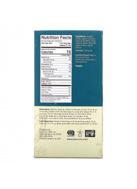 Teeccino, Roasted Herbal Tea, Dandelion Caramel Nut, Caffeine Free, 25 Tea Bags, 5.3 oz (150 g)