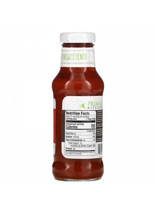 Primal Kitchen, Organic Ketchup, Unsweetened, 11.3 oz (320 g)