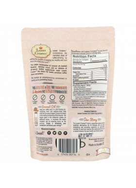 Leaner Creamer, Coconut Oil Coffee Creamer, Hazelnut, 9.87 oz (280 g)