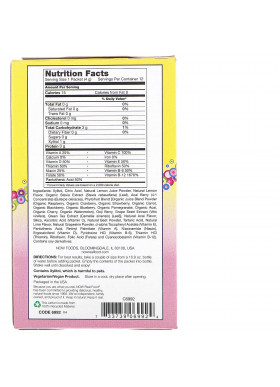 Now Foods, Real Food, Slender Sticks, Acai Lemonade, 12 Sticks, (4 g) Each