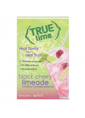 True Citrus, True Lime, Black Cherry Limeade, 10 Packets, 1.06 oz (30 g)