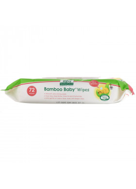 Aleva Naturals, Bamboo Baby Wipes, Ultra Sensitive, 72 Wipes, 6.7 x 7.9 in (17 x 20 cm)