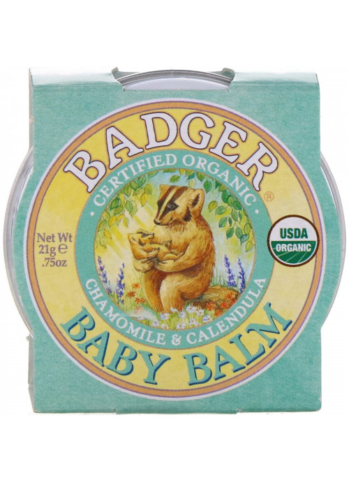 Badger Company, Baby Balm, Chamomile & Calendula, .75 oz (21 g)