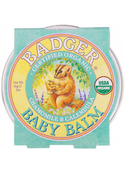 Badger Company, Organic, Baby Balm, Chamomile & Calendula, 2 oz (56 g)