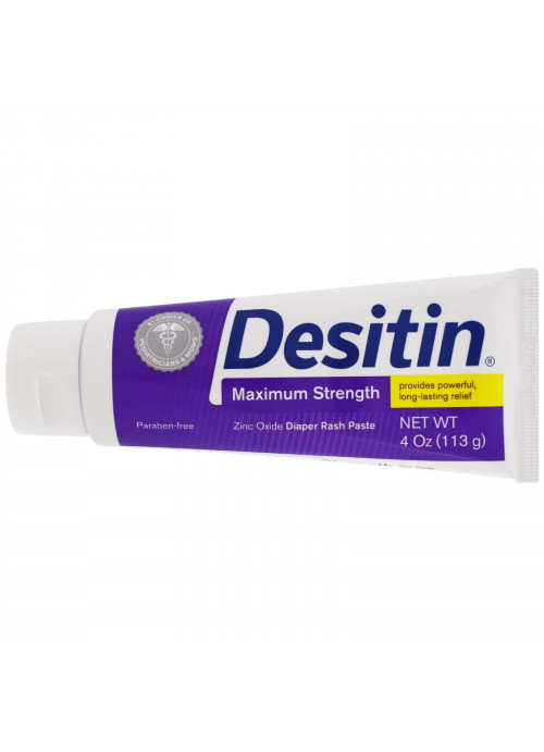 Desitin, Diaper Rash Paste,  Maximum Strength, 4 oz (113 g)