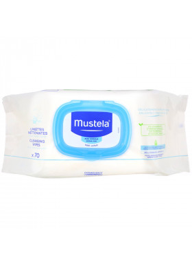 Mustela, Baby, Cleansing Wipes, 70 Wipes