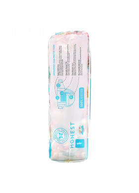 The Honest Company, Honest Diapers, Size 1, 8-14 Pounds, Rose Blossom, 35 Diapers