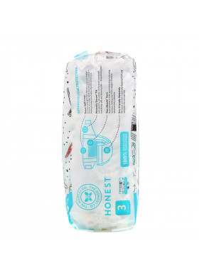 The Honest Company, Honest Diapers, Size 3, 16-28 Pounds, Space Travel, 27 Diapers