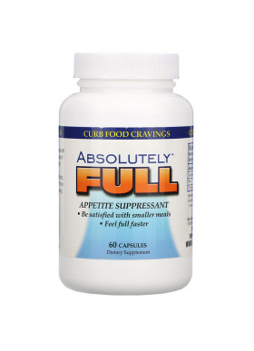 Absolute Nutrition, Absolutely Full, Appetite Suppressant, 60 Capsules