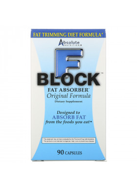 Absolute Nutrition, FBlock, Fat Absorber, 90 Capsules