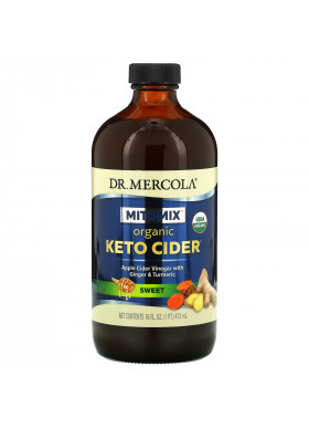 Dr. Mercola, Organic Keto Cider Vinegar, Sweet, 16 fl  oz (473 ml)