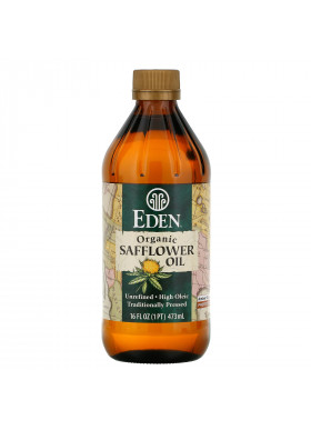 Eden Foods, Organic Safflower Oil, Unrefined, 16 fl oz (473 ml)