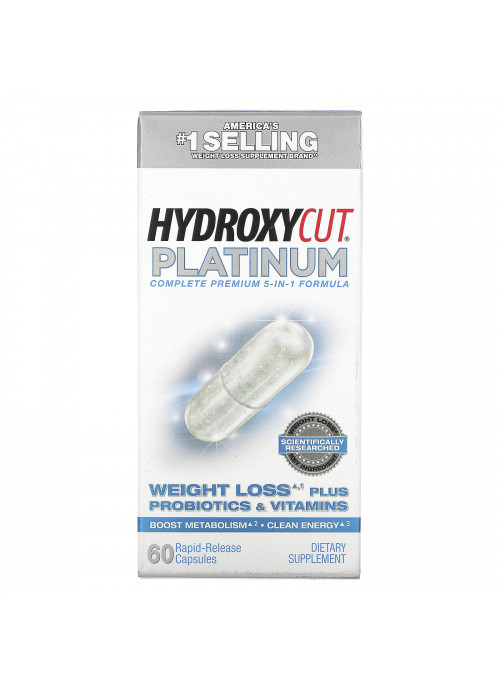 Hydroxycut, Platinum, 60 Rapid-Release Capsules