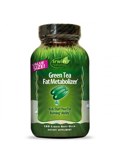 Irwin Naturals, Green Tea Fat Metabolizer, 150 Liquid Soft Gels