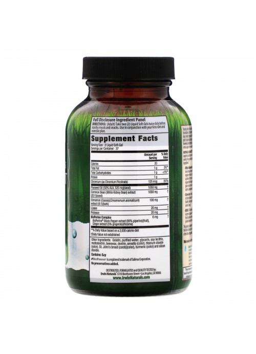 Irwin Naturals, Neutralize-Carbs Keto Support, 75 Liquid Soft-Gels