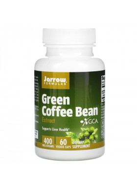 Jarrow Formulas, Green Coffee Bean Extract, 400 mg, 60 Veggie Caps