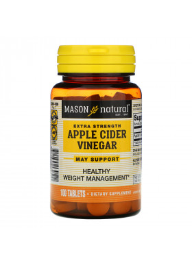 Mason Natural, Extra Strength Apple Cider Vinegar, 100 Tablets