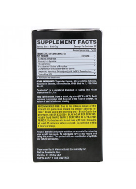 Nutrex Research, LIPO-6 Black Intense, Ultra Concentrate, 60 Black-Caps